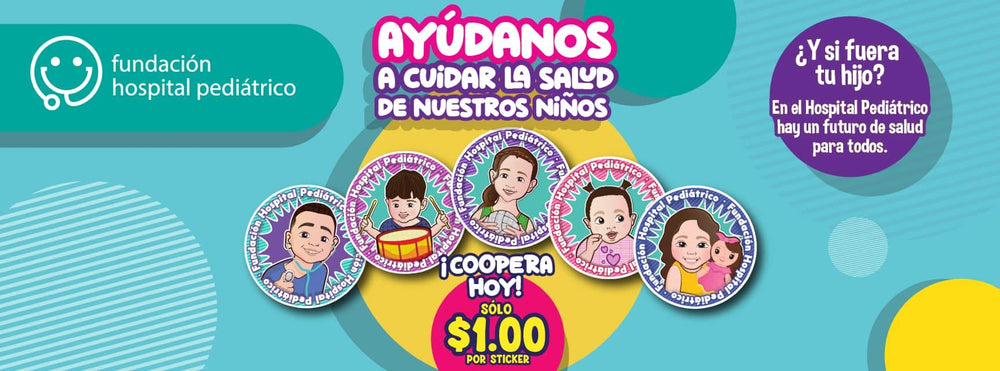 Paquete de Calcomanía, Campaña Pacientes Estrellas 2023